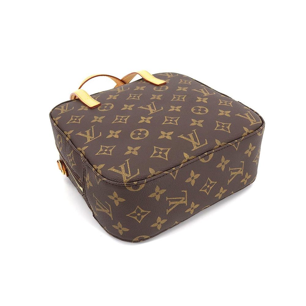 Louis Vuitton Monogram Spontini 2way Hand Shoulder Bag Brown - Picture 4 of 9